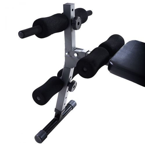 코스트웨이 COSTWAY Adjustable Arc-Shaped Decline Sit up Bench Crunch Board Exercise Fitness Workout