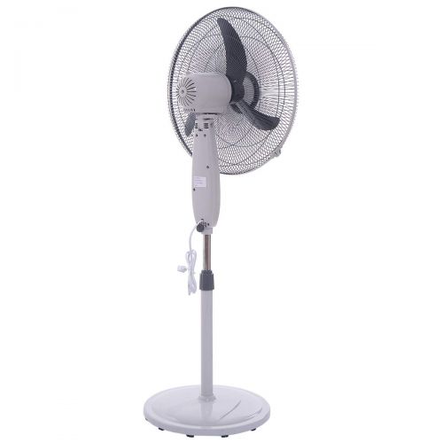 코스트웨이 COSTWAY Costway 18-Inch Pedestal Fan 3-Speed Oscillating Stand w/ Manual Control Timer