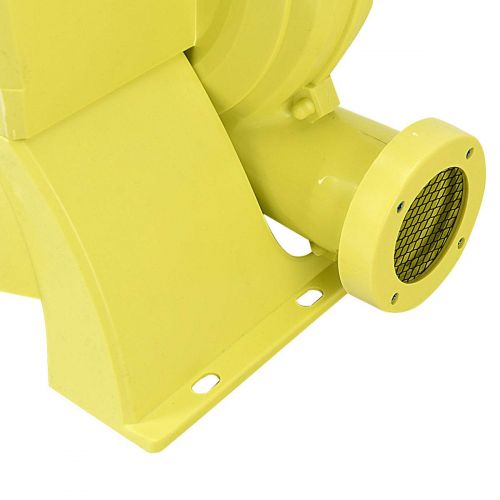  Costzon Air Blower, Pump Fan Commercial Inflatable Bouncer Blower, Perfect for Inflatable Bounce House, Jumper, Bouncy Castle (680 Watt 1.0HP) Yellow