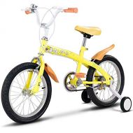 Costzon Kids Bike, Bicycle with Training Wheels & Hand Brake for Boys and Girls,12-16 Inch, Green, Pink, Yellow