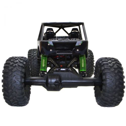  Costzon 110 Scale Off-Road Vehicle, 2.4Ghz 4 Wheel Drive Rock Crawler with Radio Remote Control RC Car, Green