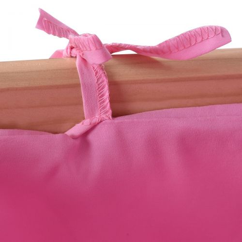  Costzon Wood Baby Cradle Rocking Crib Bassinet Bed Sleeper Portable Nursery (Pink)