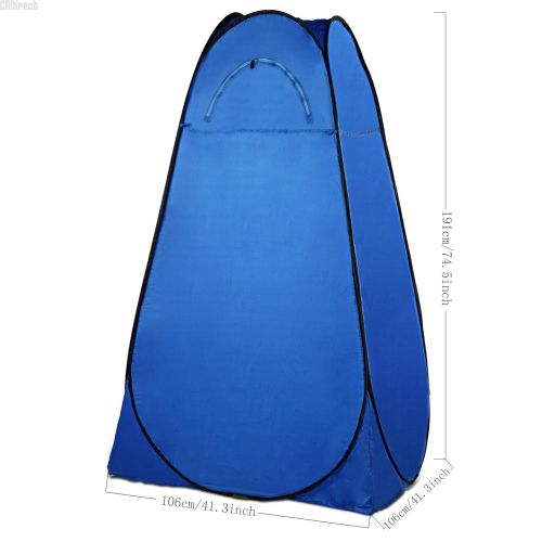  Cosway Portable Pop Up Privacy Shelter Outdoor Movable Waterproof Tent for Fishing Bathing Toilet Beach Park