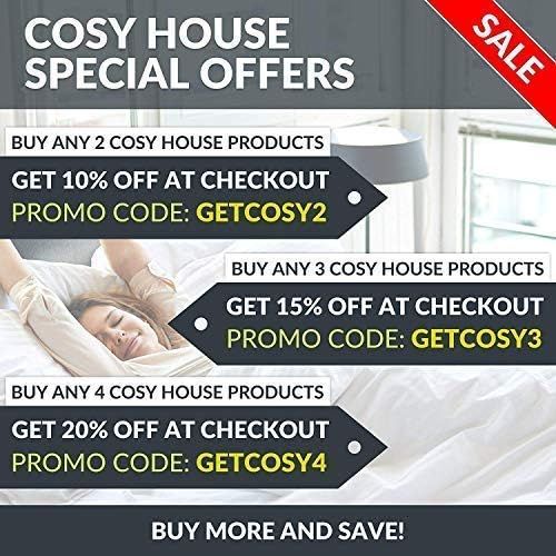  [아마존 핫딜]  [아마존핫딜]Cosy House Collection Twin Size Bed Sheets - Turquoise Bedding Set - Deep Pocket - Extra Soft Luxury Hotel Sheets - Hypoallergenic - Cool & Breathable - Wrinkle, Stain, Fade Resist