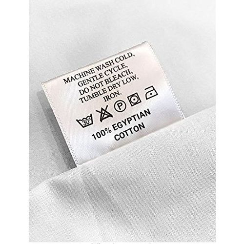  Cotton King 100% Egyptian Cotton Sheet Set, 500 TC - High Qyality 30 Deep Pockets-Easy Fit-Breathable & Cooling Sheets-Wrinkle & Fade Resistance-Comfy Bedding Set(Ivory/Cal-King)