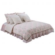 Cotton Tale Lollipops Pink Floral Reversible 3 PC Queen Quilt Bedding