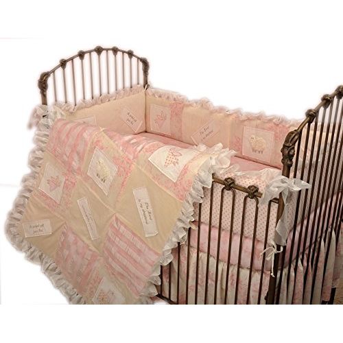  Cotton Tale Designs Heaven Sent Girl 4 Piece Crib Bedding Set