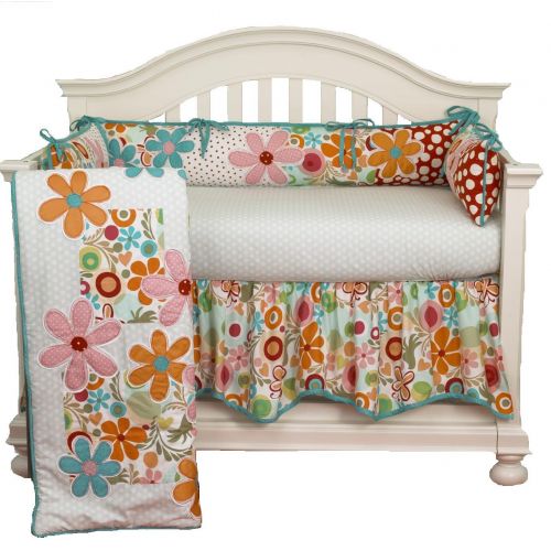  Cotton Tale Designs Lizzie 4 Piece Crib Bedding Set