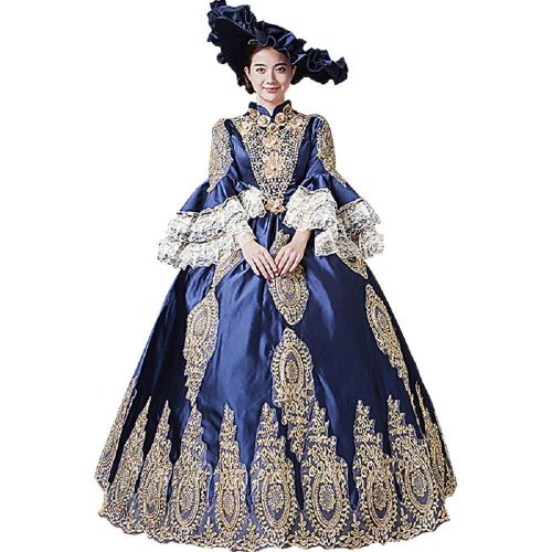  CountryWomen Gothic Marie Antoinette Victorian Ball Gown Renaissance Wench Gothic Princess Dress Ball Gown