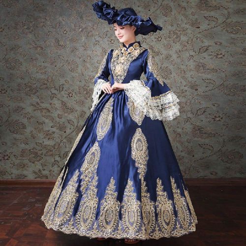  CountryWomen Gothic Marie Antoinette Victorian Ball Gown Renaissance Wench Gothic Princess Dress Ball Gown