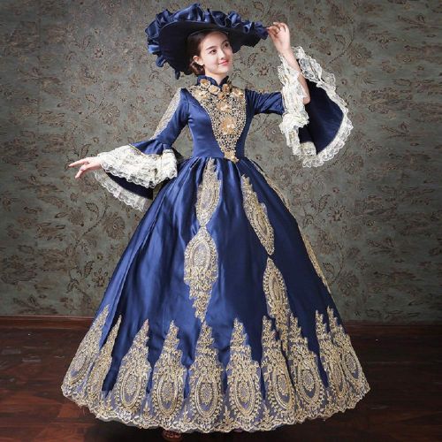  CountryWomen Gothic Marie Antoinette Victorian Ball Gown Renaissance Wench Gothic Princess Dress Ball Gown