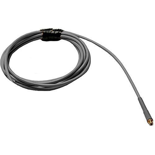  Countryman E6 Omni Earset Mic, Highest Gain, with Detachable 1mm Cable and TA4F Connector for Shure and Beyerdynamic Wireless Transmitters (Black)