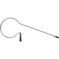 Countryman E6X Omnidirectional Earset Mic, Standard Gain with Detachable 2mm Cable and TA4F Connector for Shure Wireless Transmitters (Black)