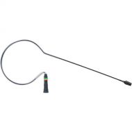 Countryman E6X Omnidirectional Earset Mic, Standard Gain with Detachable 1mm Cable and 6-Pin Hirose Connector for Samson Wireless Transmitters (Black)