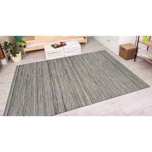  Couristan Cape Hinsdale IndoorOutdoor Area Rug, 710 x 109, Light BrownSilver