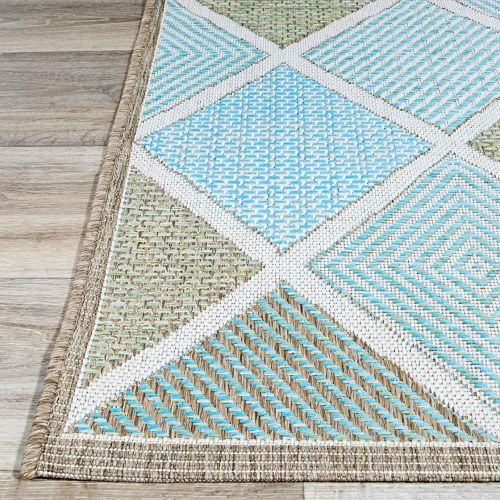  Couristan 24702007 Monaco Meridian Area Rugs, 5-Feet 3-Inch by 7-Feet 6-Inch, Multi