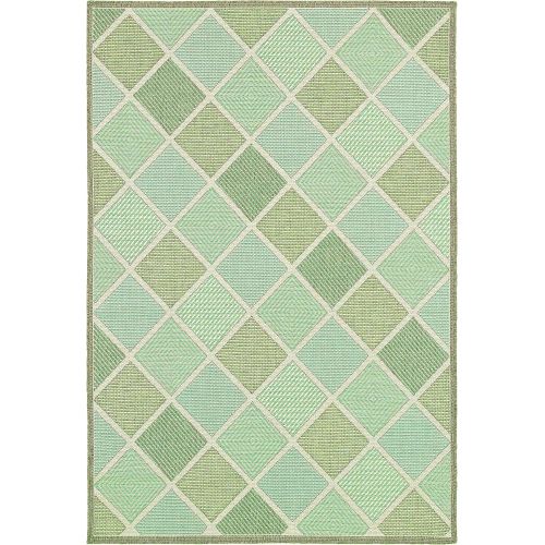  Couristan 24702007 Monaco Meridian Area Rugs, 5-Feet 3-Inch by 7-Feet 6-Inch, Multi