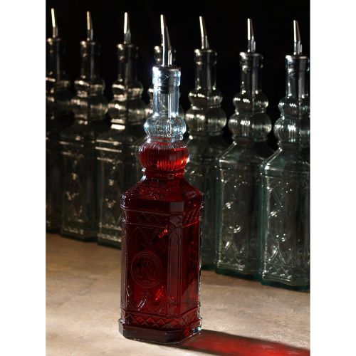  Couronne Company BG5033P Glass Oil Bottle 23.7 oz Clear