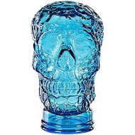[아마존베스트]Couronne Company G5863G09 Glass Sugar Skull, 10, Aqua, 1 Piece