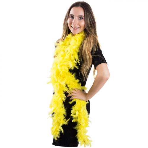  CoverYourHair Feather Boa - Marabou Feather Boa  Flapper Accessories  Diva Dress Up - By Funny Party Hats