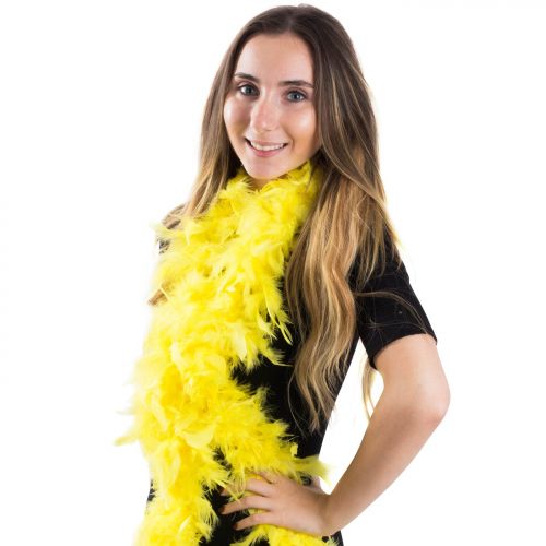  CoverYourHair Feather Boa - Marabou Feather Boa  Flapper Accessories  Diva Dress Up - By Funny Party Hats