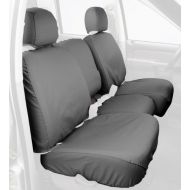 Covercraft (SS3351PCGY)Custom-Fit Front Bench SeatSaver Seat Covers - Polycotton Fabric, Grey
