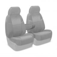 Coverking Custom Fit Front 50/50 Bucket Seat Cover for Select Ford E-Series Models - Ballistic (Light Gray)