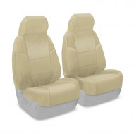 Coverking Custom Fit Front 50/50 Bucket Seat Cover for Select Ford E-Series Models - Ballistic (Cashmere)