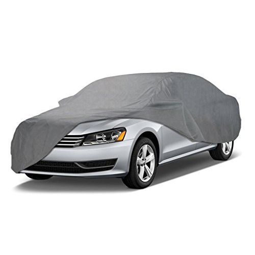  Coverking UVCCAR3I98 Universal Fit Cover for Sedan Length 14.3 ft. to 16.8 ft. - Triguard Light Weather Outdoor (Gray) by Coverking