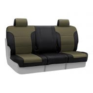 Coverking Custom Fit Seat Cover for Select Ford Models - Spacer Mesh (Taupe with Black Sides)