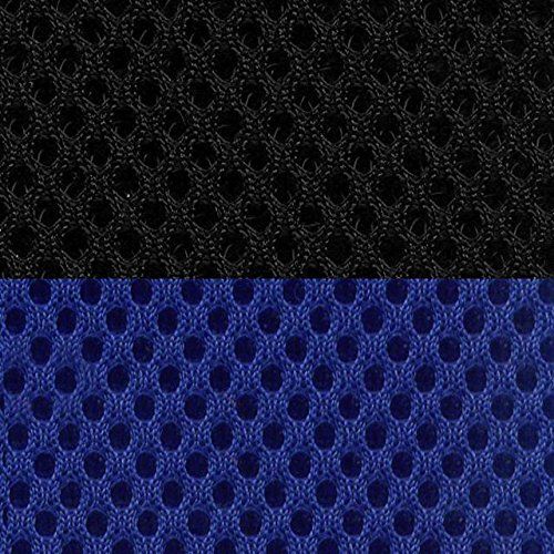  Coverking Custom Fit Front 40/20/40 Seat Cover for Select Ford Models - Spacermesh 2-Tone (Blue with Black Sides)