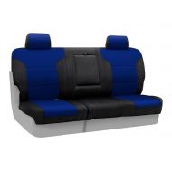 Coverking Rear Custom Fit Seat Cover for Select Honda Ridgeline Models - Spacermesh (Blue)