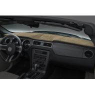 Coverking Custom Fit Dashcovers for Select Honda Civic Models - Suede (Beige)