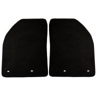 Coverking Front Custom Fit Floor Mats for Select Chevrolet Cruze Models - 40 Oz Carpet (Black)