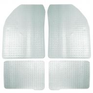 Coverking Front and Rear Floor Mats for Select Lexus Models - Nibbed Vinyl (Clear)