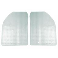 Coverking Front Custom Fit Floor Mats for Select Acura TSX Models - Nibbed Vinyl (Clear)