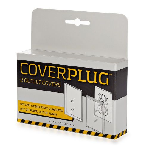  [아마존베스트]CoverPlug Outlet Cover The COVERPLUG 2-Pack Paintable Electrical Outlet Cover