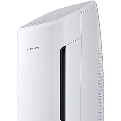  Coway Tower True HEPA air purifier with Air Quality Monitoring, Auto Mode, Timer, Filter Indicator, White (AP-1216L)