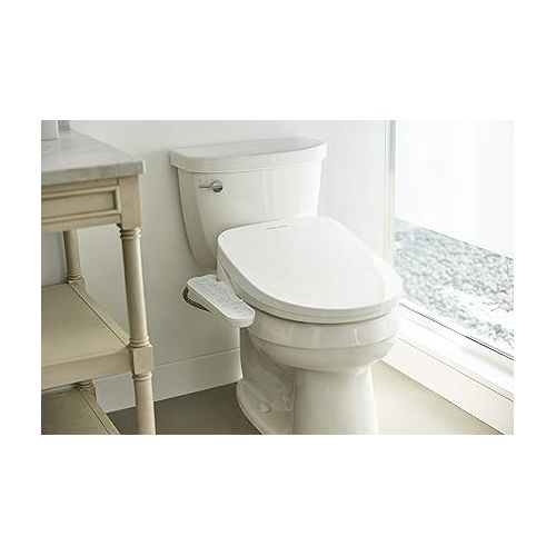  Coway Bidetmega 200E Electronic Bidet Seat, Elongated, White