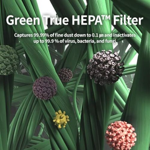  Coway Airmega 230/240 Air Purifier Replacement Filter Set, Max 2 Green True HEPA and Active Carbon Filter