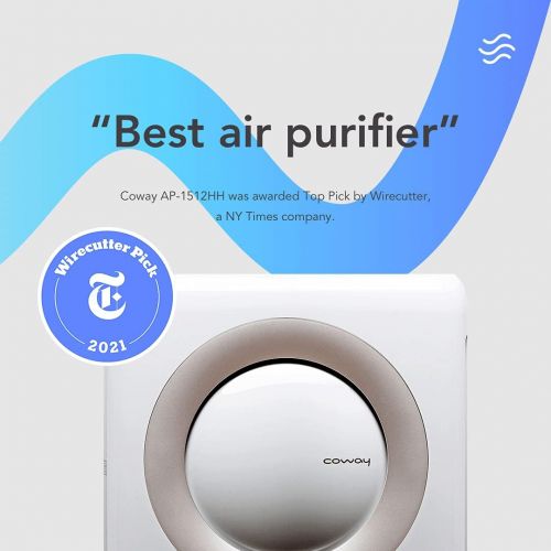  Coway AP-1512HH Mighty Air Purifier with True HEPA and Eco Mode in White