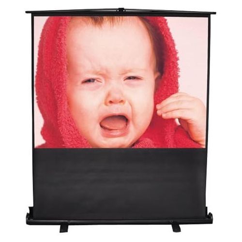  CowboyStudio Matte White Floor Pull Up Projection Screen, 35 x 47 (4:3), Diagonal 60