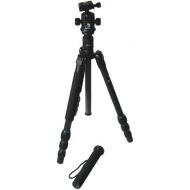 CowboyStudio BK-476 Trans-Functional Travel Angle Carbon Fiber Tripod with Monopod for DSLR Camera Nikon Canon Sony Olympus