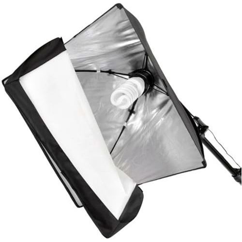  CowboyStudio Complete Photography and Video Stuido 2275 Watt Softbox Continuous Lighting Boom Kit with 6ft x9ft Black White Muslin Backgrounds and Backdrop Support Stands