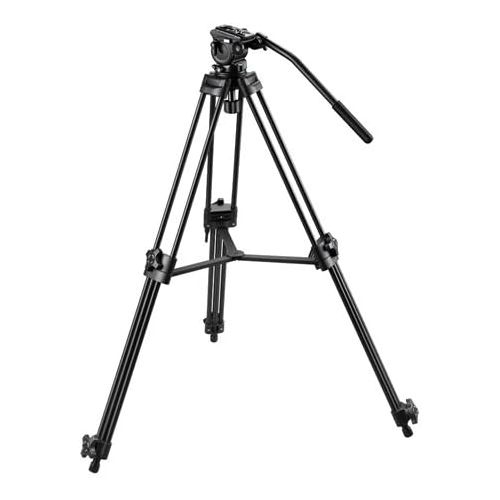  CowboyStudio 62 Pro Video Photo Aluminum Tripod Fluid Pan Head Kit with Handle and Case, FC270A (62inch)