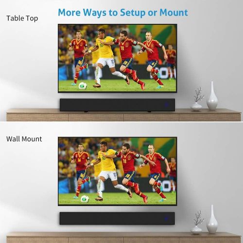  [아마존핫딜][아마존 핫딜] Cowin TV Soundbar COWIN 2019 Upgrade Sound Bars for TV Sound Bar Wireless & Wired 2.0 Channel Home Theater Sound Bars TV Speaker Surround with 29.9inch/RCA/AUX/Remote Control