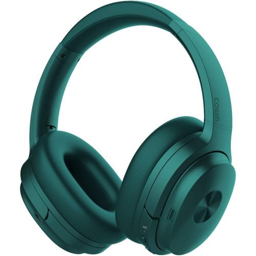  [아마존 핫딜] Cowin COWIN SE7 Active Noise Cancelling Headphones Bluetooth Headphones Wireless Headphones Over Ear with Microphone/Aptx, Comfortable Protein Earpads, 50 Hours Playtime for Travel/Work,