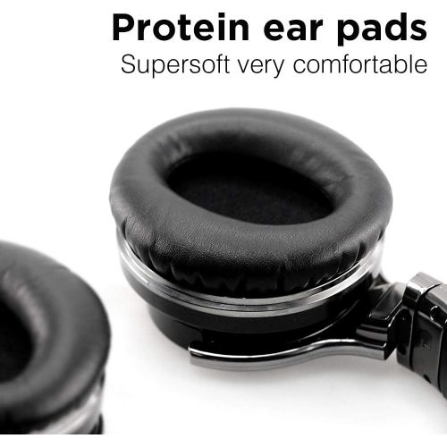  [아마존베스트]Cowin COWIN E7 Active Noise Cancelling Headphones Bluetooth Headphones with Microphone Deep Bass Wireless Headphones Over Ear, Comfortable Protein Earpads, 30 Hours Playtime for Travel/W