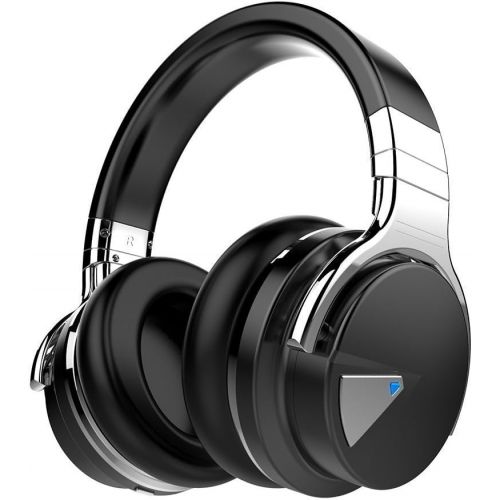  [아마존베스트]Cowin COWIN E7 Active Noise Cancelling Headphones Bluetooth Headphones with Microphone Deep Bass Wireless Headphones Over Ear, Comfortable Protein Earpads, 30 Hours Playtime for Travel/W