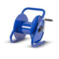 Coxreels Hand-Crank Steel Electrical Cord Storage Reel, Blue,Model# 112Y-8, 80